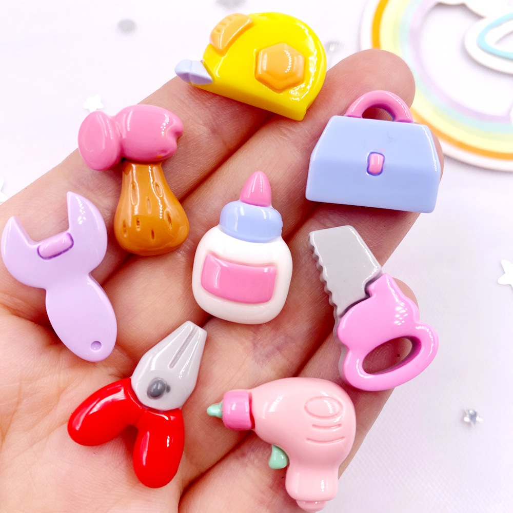 Embellishment Glue Craft - Harz bunte Zange Hämmer Schraubens chl
