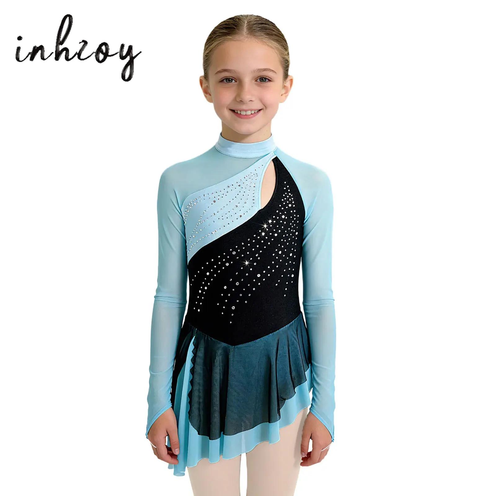 Mädchen Gymnastik-Tops Eiskuns – Rhinestone Banding Trim Bewertung und Preis