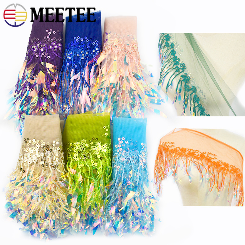 2-10 Yards 15cm Netz-Quasten F – Fringe Ribbon Sewing Bewertung und Preis
