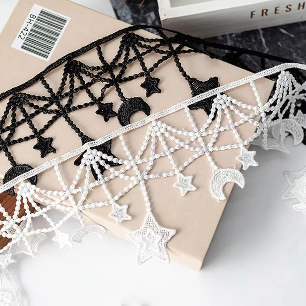 Spitzenaccessoires Schwarz-Wei – Lace Ribbon Trim Bewertung und Preis