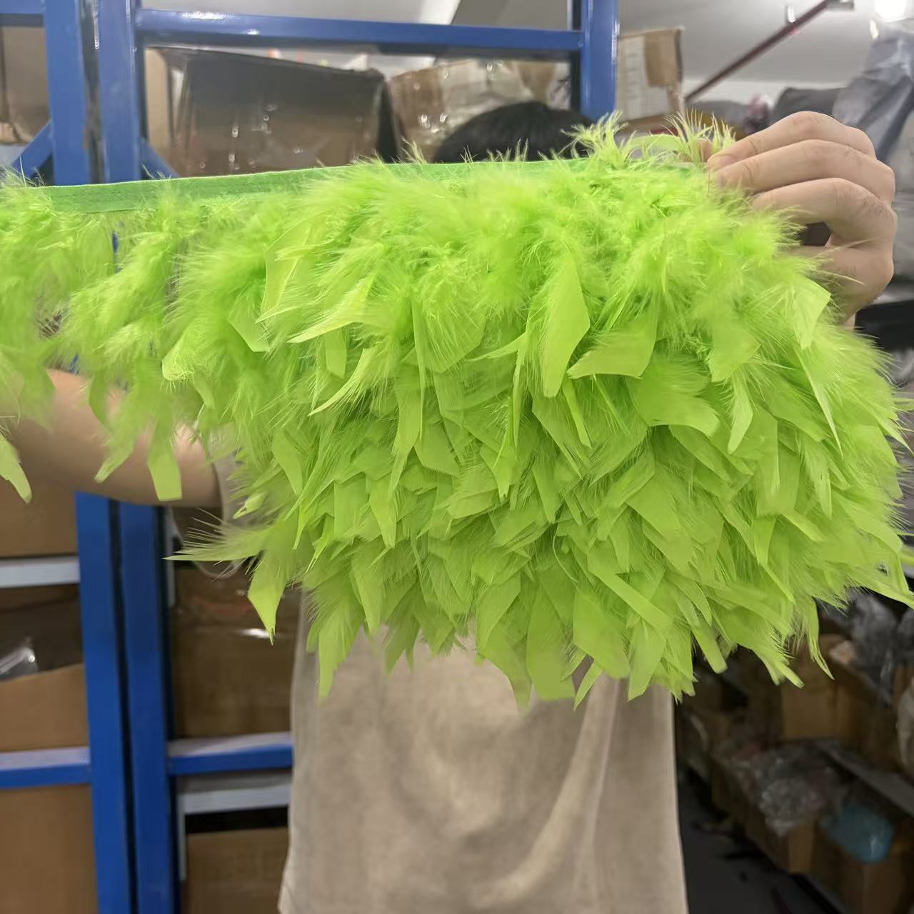 Natürlicher Truthahn-Marabu-Fe – Feather Trim Marabou Bewertung und Preis