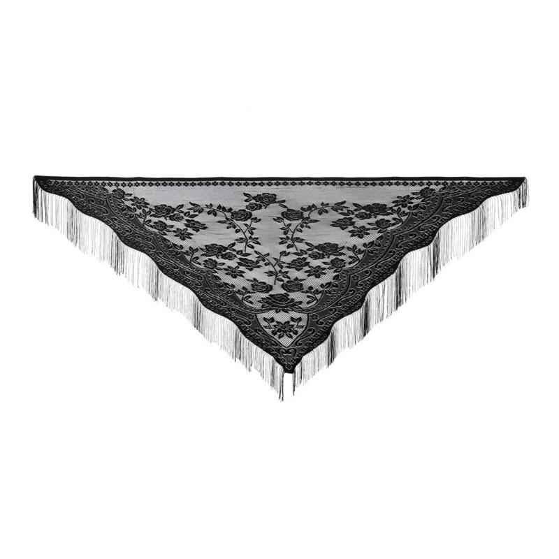 652F Stilvoller Spitzenschal m – Tassel Fringe Trim Bewertung und Preis