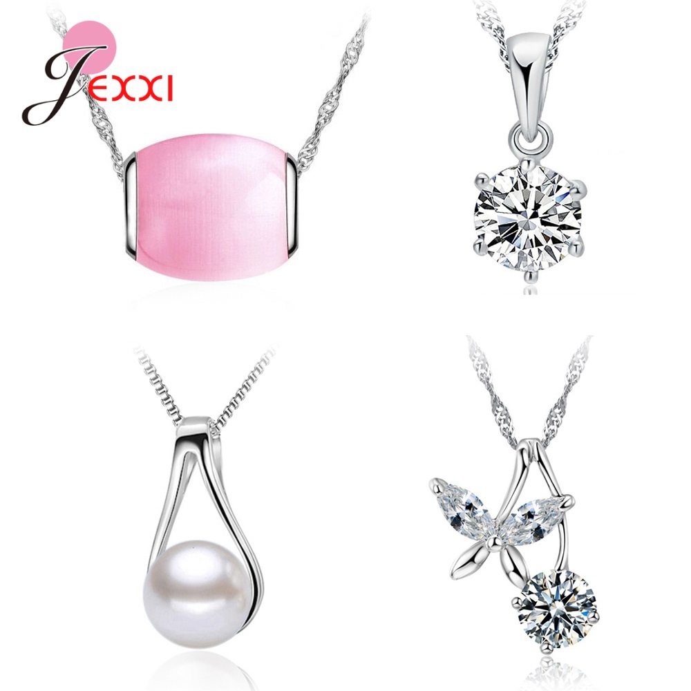 4 teile/los 925 Sterling Silbe – Pearl Trim Chain Bewertung und Preis