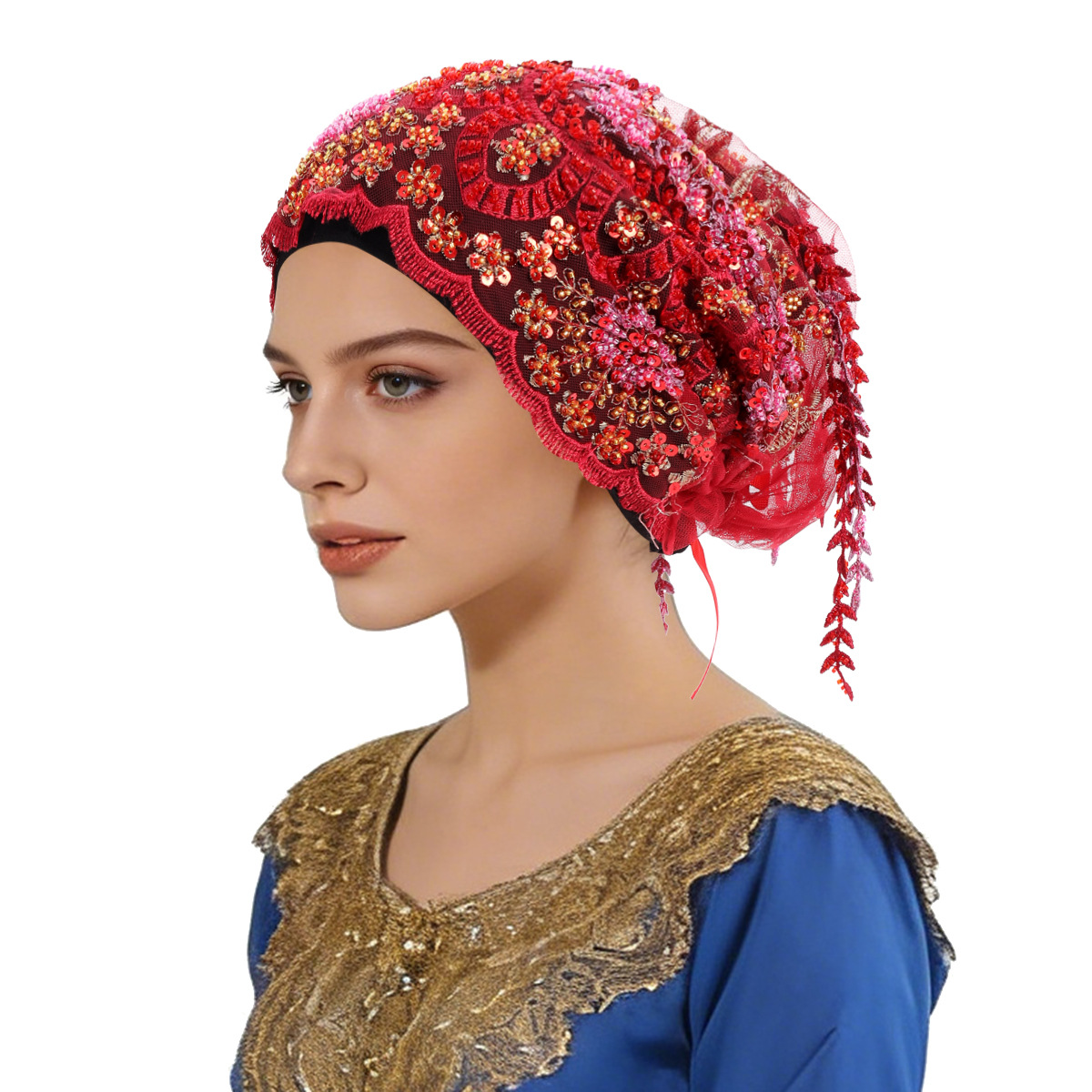 Neue Ethnische Quaste Kopftuch – Tassel Fringe Trim Bewertung und Preis