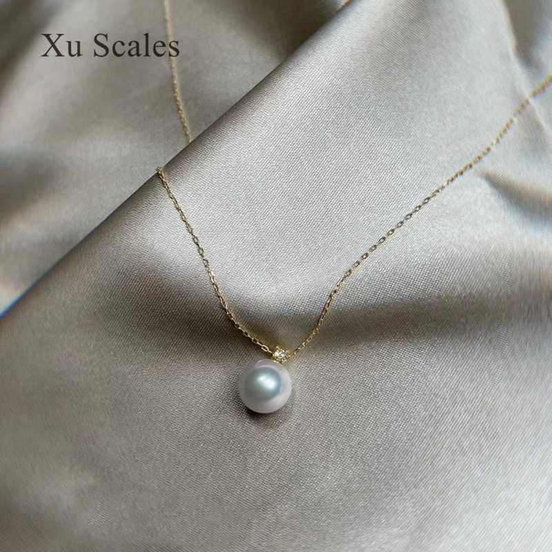 Natürliche Perle Anhänger 9-11 – Pearl Trim Chain Bewertung und Preis