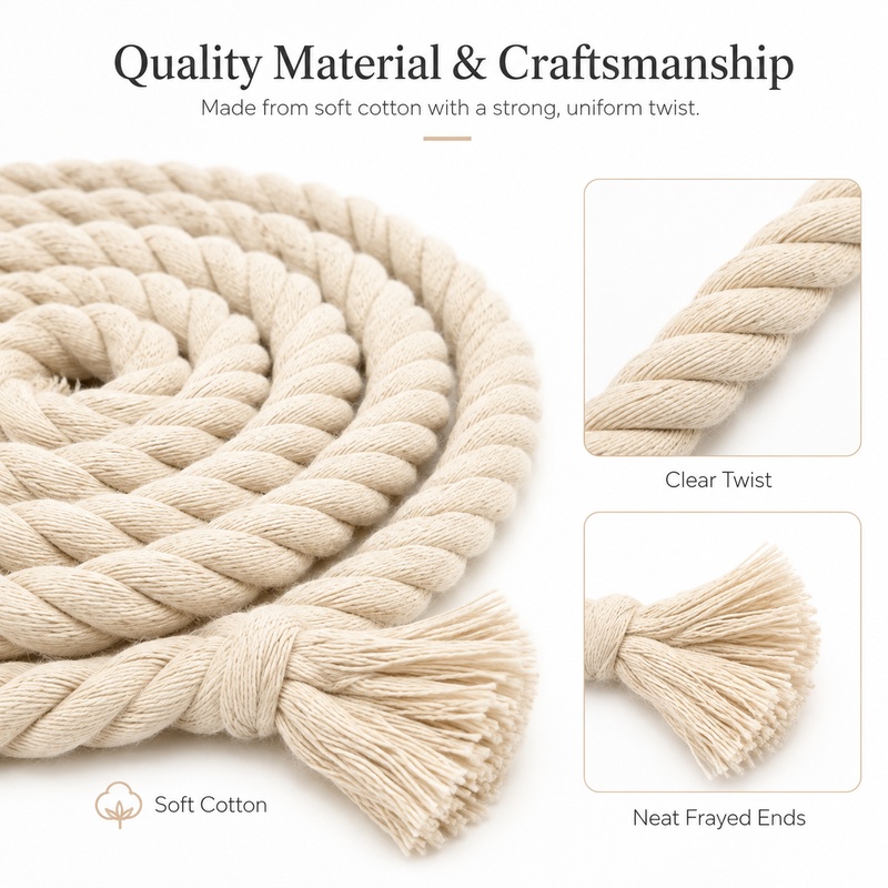 5M 5-20mm Baumwoll-Gedrehtes S – Cord Trim Twisted Bewertung und Preis